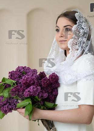 Білий хомут до церкви, на хрестини, на вінчання сільвія