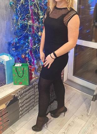 Вечернее платье миди