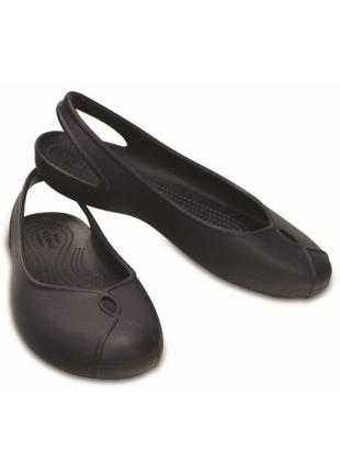 Балетки crocs olivia ii flat