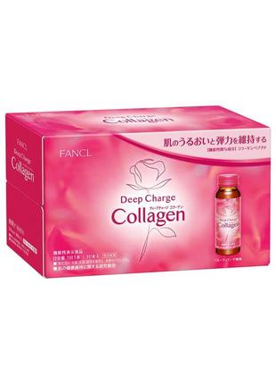 Fancl трипептидный питьевой коллаген deep charge collagen на 10 дней .1 фото