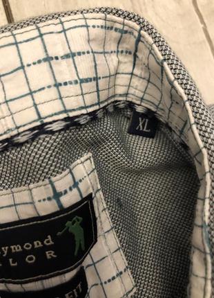 Новая мужская рубашка  sir raymond tailor(xl)10 фото