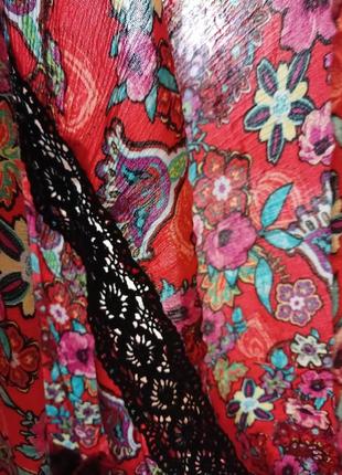 Легесенький яскравий сарафан  етно стиль на л хл  платье длинное6 фото