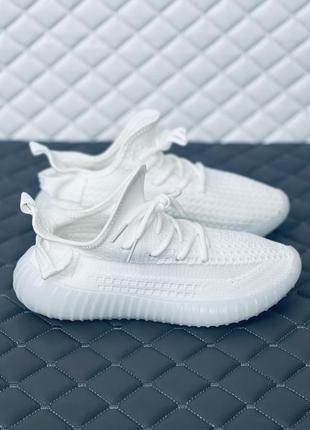 Yeezy boost v2 white adidas кросівки жіночі чоловічі унісекс адідас ізі буст 350 білі8 фото