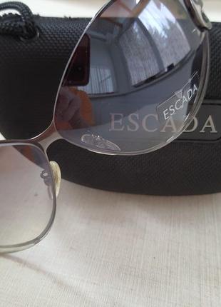 Очки женские темные escada солнцезащитные1 фото