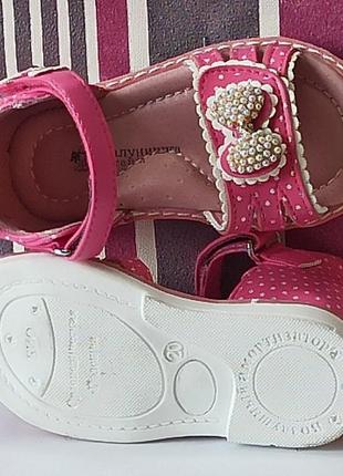 Босоножки сандалии летняя обувь для девочки шалунишка р.20,2310 фото
