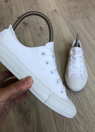 Кеды белые converse (оригинал) р. 30