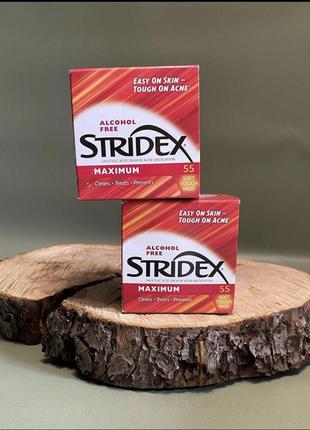 Серветки диски  stridex 2% саліцилової кислоти 55шт/90 шт.2 фото