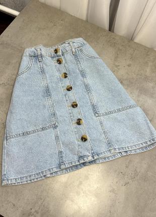 Спідничка юбка джинсова на ґудзиках lcwjeans