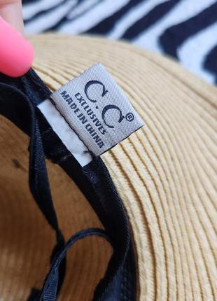 Шляпка соломенная панамка стильная6 фото