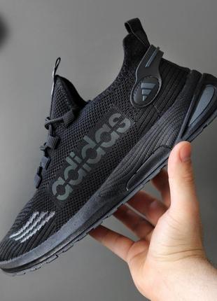 Мужские кроссовки adidas black6 фото