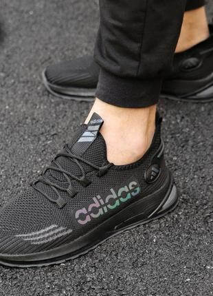 Мужские кроссовки adidas black2 фото