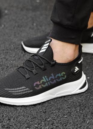 Мужские кроссовки adidas black2 фото