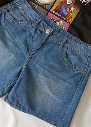 Классические джинсовые шорты р.126 фото