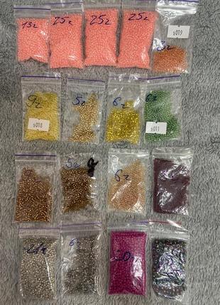 Бісер для рукоділля/ бісер для вишивання / китайський бісер