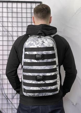 Рюкзак fazan v2 серый пиксель