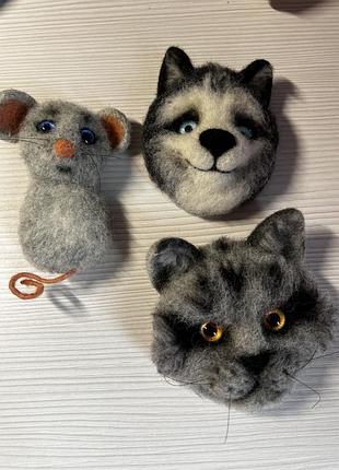 Брошки ручной работы