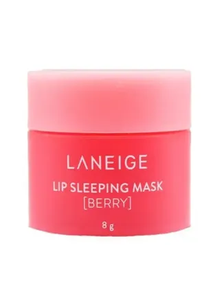 Маска для губ laneige lip sleeping mask berry інтенсивно регенеруюча з ароматом ягід, 8 мл