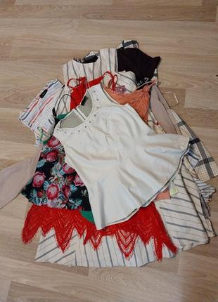 Лот вещей опт платья и топы
