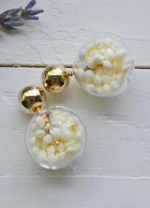 1213 останні! сережки кольору слонова кістка, пусети, пуссети, пусеты, пуссеты, серьги, сережки