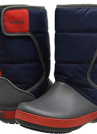 Сапоги crocs lodgepoint snow boot