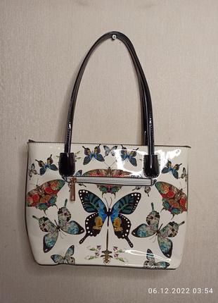 🌸🕊️🌿 ... сумка женская бабочки  ... 🌿🕊️🌸2 фото