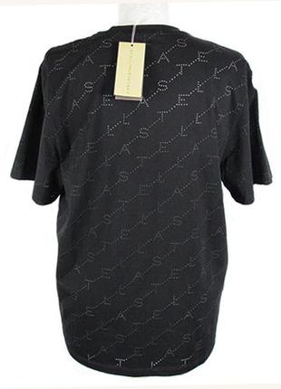 Чорна жіноча футболка stella mccartney3 фото