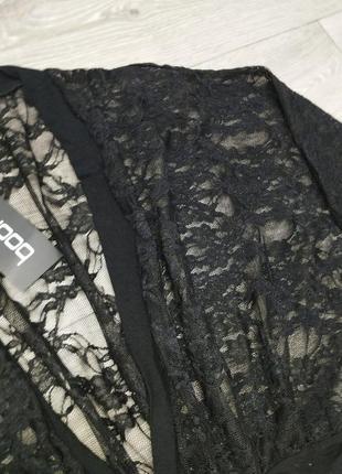 Боді boohoo сексуальне чорне жіноче боді6 фото