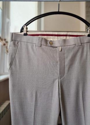 Шерстяные мужские брюки премиум бренда meyer3 фото