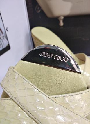 Босоножки на танкетке jimmy choo6 фото