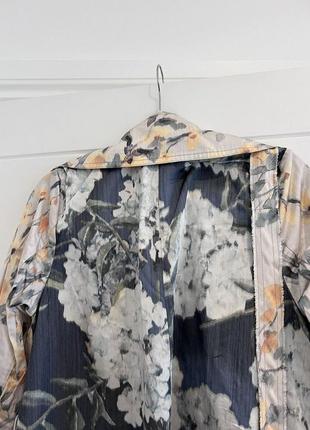 Zara limited шикарный тренч, кимоно комбинированное весна-осень, плащ9 фото
