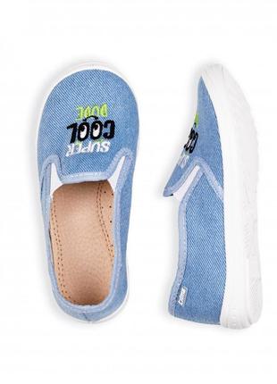 Туфлі дитячі slip-on cool dude, світлий джинс