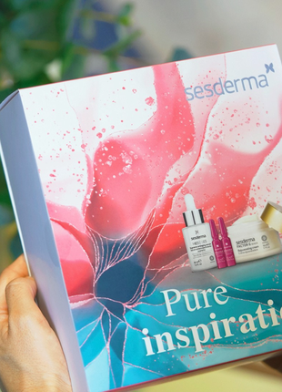 Sesderma інтенсивний омолоджуючий набір - mesoses сироватка & factor g крем & acglicolic ампули