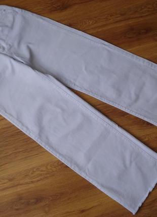 Широкие прямые джинсы с высокой посадкой, denim women, р.34