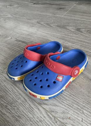 Босоножки сандалии crocs лего c6-7