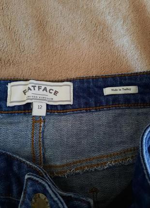Жіноча джинсова спідниця fat face3 фото