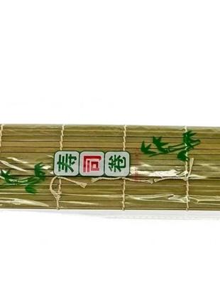 Килимок для суши 22"24 з бамбука1 фото