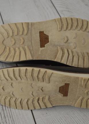 Lacoste marceau круті чоловічі шкіряні чоботи коричневого кольору оригінал 45 45.5 розмір6 фото