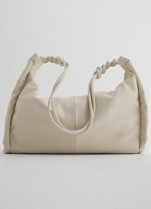 Женская сумка-мешок, сумка-хобо фирмы zara