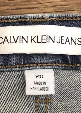 Джинсовые шорты calvin klein4 фото