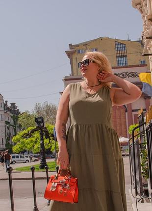 Жіночий літній сарафан, сукня, 50,52,54,56