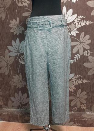 Стильні штани в клітипку zara