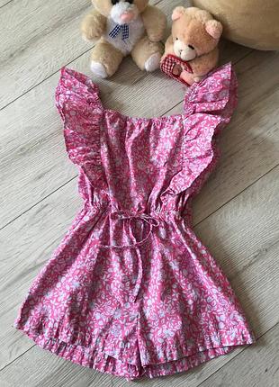 Легенький літній комбінезон на 3-4 роки