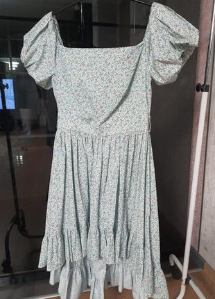 Сукня літня esito туреччина платье в цветочек в стиле кантри6 фото