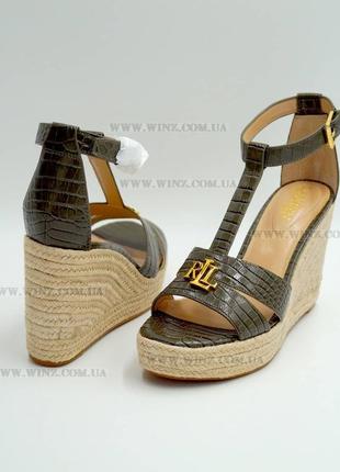 Босоножки женские ralph lauren hale espadrilles р.38.5, 39, 39.51 фото