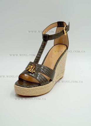 Босоножки женские ralph lauren hale espadrilles р.38.5, 39, 39.55 фото