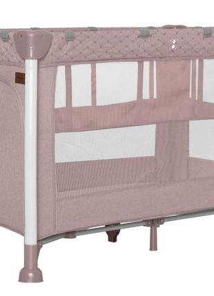 Манеж carrello polo+ crl-11606 flamingo pink1 фото