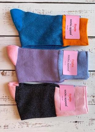 Носки шкарпетки socks appeal з люрексом