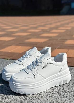 Женские летние белые кроссовки, удобные кроссовки, кеды белые1 фото