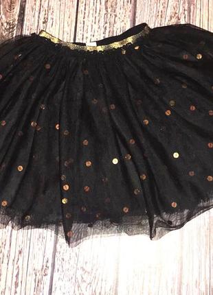 Фатиновая юбка tu для девочки 7-8 лет, 122-128 см2 фото