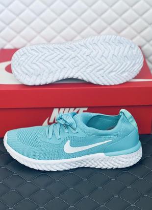Nike летние беговые кроссовки найм мятные текстильные кроссовки10 фото